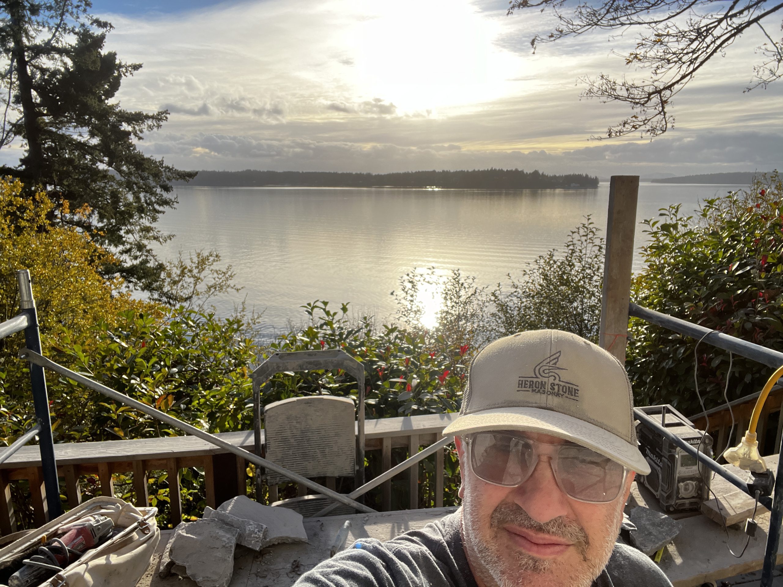 Jake Blair of Heron Stone Masonry